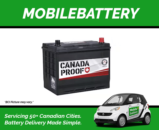 MOBILEBATTERY BC Group Size 24F Battery | G24F72, 850CCA