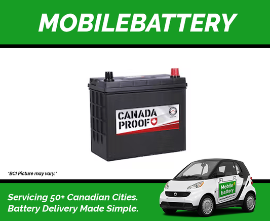 MOBILEBATTERY BC Group Size 51R Battery | G51R60, 500CCA