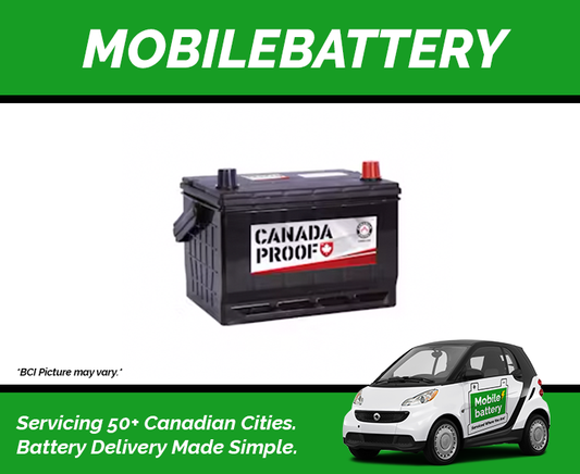 MOBILEBATTERY BC Group Size 58 Battery | G5872, 610CCA