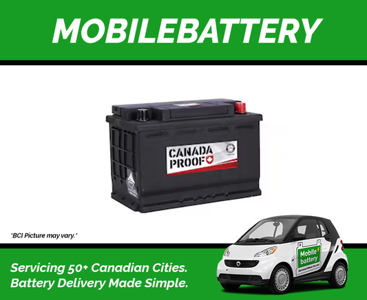MOBILEBATTERY BC Group Size 40R Battery | G40R60, 850CCA