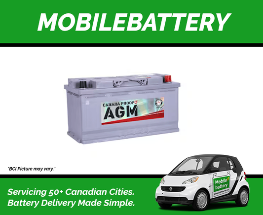 MOBILEBATTERY BC Group Size H8 AGM Battery | GH8AGM, 900CCA
